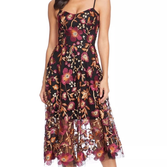 Dress the Population Dresses & Skirts - Dress the Population - Uma Women's Sleeveless Fit & Flare Dress